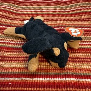 TY TEENIE BEANIE BABIES - BABY DOBY DOBERMAN 96 RETIRED